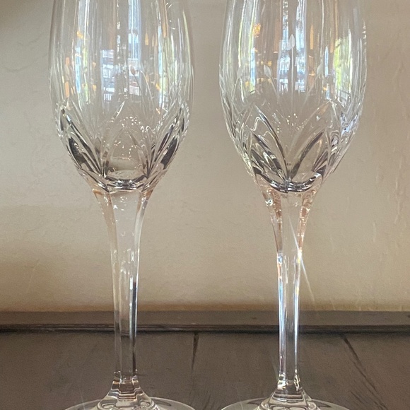 VIntage Noritake Moondust Water/Wine Goblets, set of 2 - Picture 2 of 5
